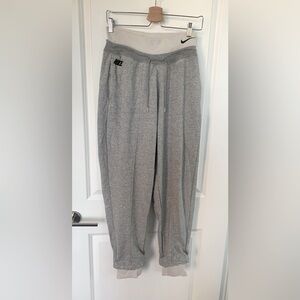 Nike Light Gray Drawstring Jogger Sweatpants